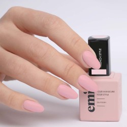 E.MiLac French Style #002 – Vernis Gel Nude pour French Manucure