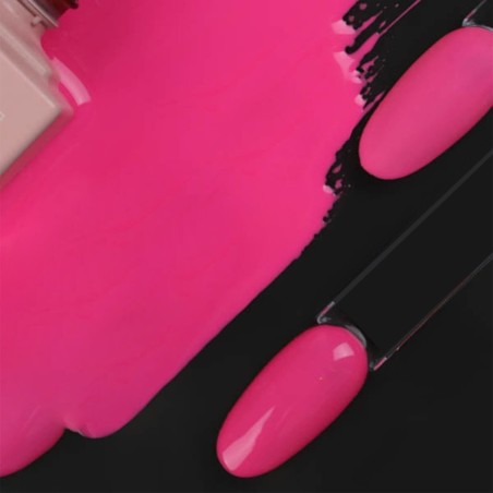 E.MiLac Pink Neon #021 – Vernis Gel Néon Haute Couture 9 ml