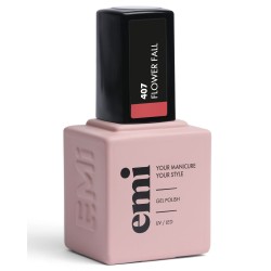 E.MiLac FDD Flower Fall #407 – Vernis Gel Été 9 ml | Feel the Design