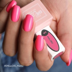 E.MiLac TO Malibu #245 – Vernis Gel Néon 9 ml | Tropical Odyssey