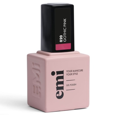 E.MiLac Gothic Pink #020 – Vernis Gel Rose Intense et Élégant
