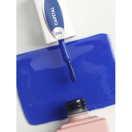 E.MiLac Capital #296 – Vernis Gel Teinte Citadine Élégante | 9 ml
