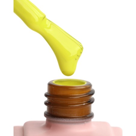 E.MiLac Luminous #445 – Vernis Gel Néon Jaune Citron | E.Mi