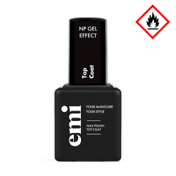 Ultra Strong Top Coat Gel Effect, 9 ml.