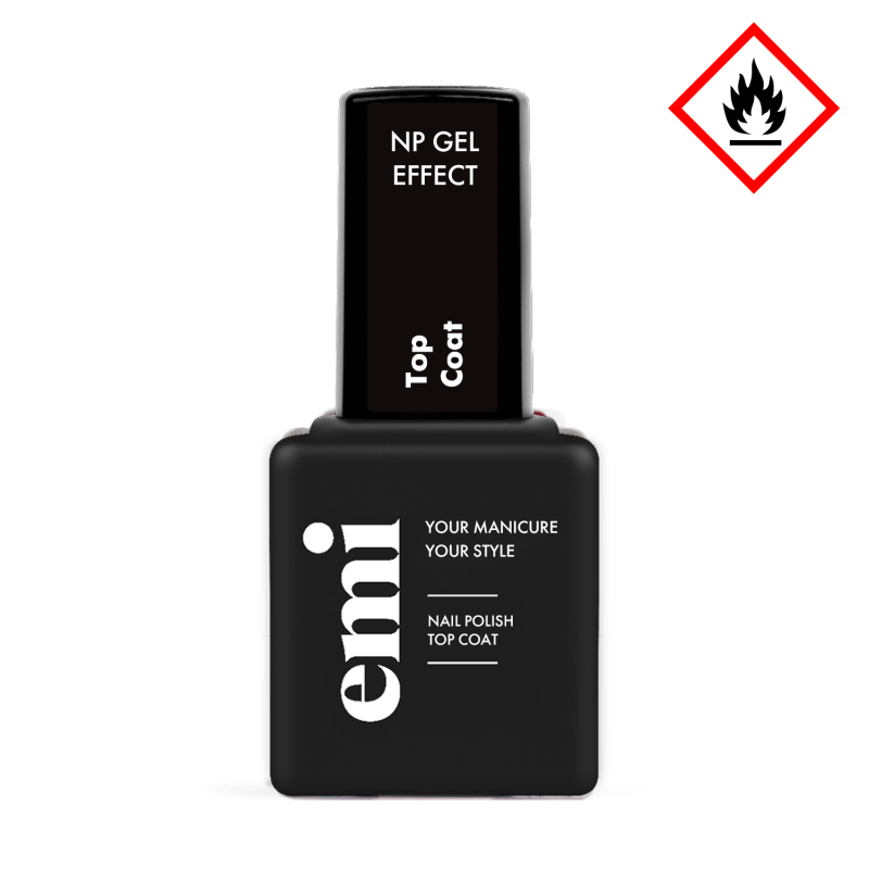 Ultra Strong Top Coat Gel Effect, 15 ml.
