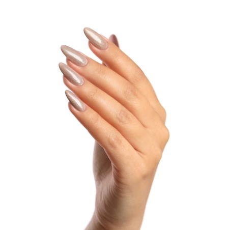 E.MiLac GS Sunkissed #442 – Vernis Gel Doré Lumineux | Golden Safari
