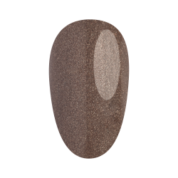 E.MiLac GS Dunes #444 – Vernis Gel Amarante Brune Lumineuse | Golden Safari