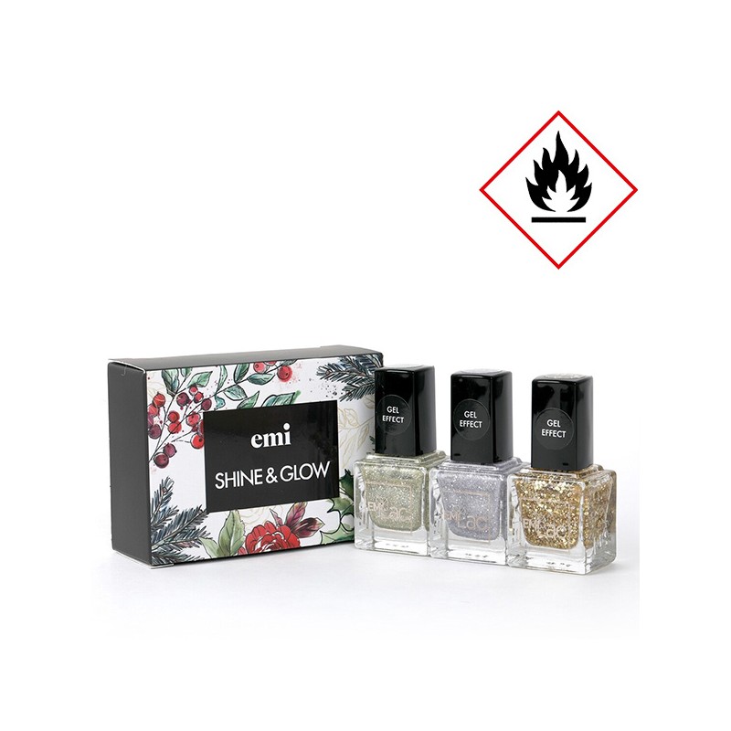 Nail Polish Set Winter Vibes, 9 ml.