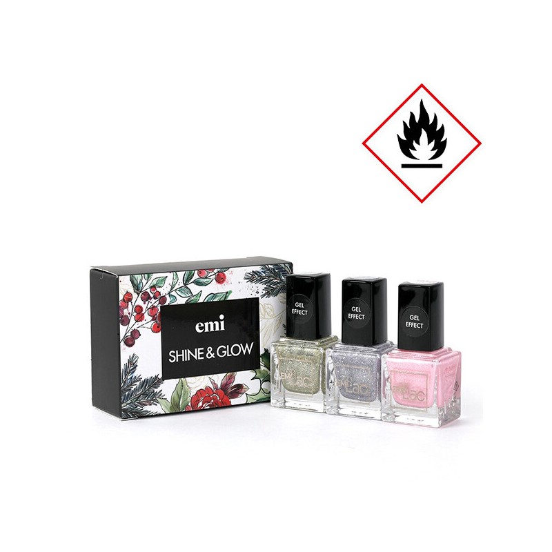 Nail Polish Set Tinsel, 9 ml.