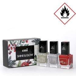 Nail Polish Set Candy Cane, 9 ml.