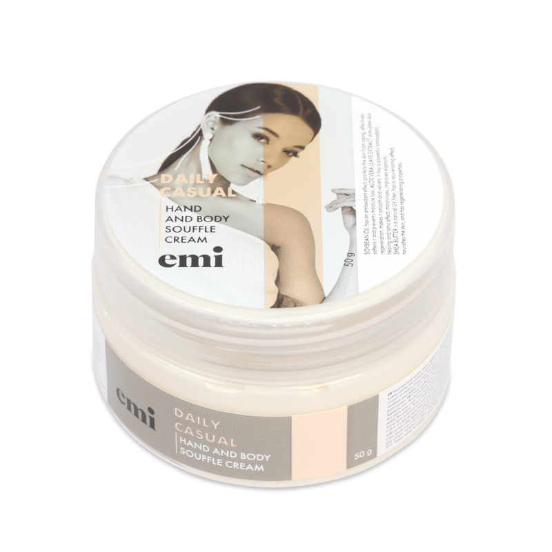 Hand and Body Cream Souffle Daily Casual, 50 ml.