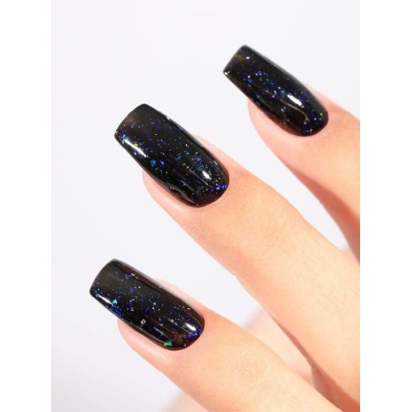 E.MiLac JA Blackout #301 – Vernis Gel Intense & Éthique | Collection JA