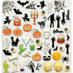 Charmicon 3D Silicone Stickers Halloween 1