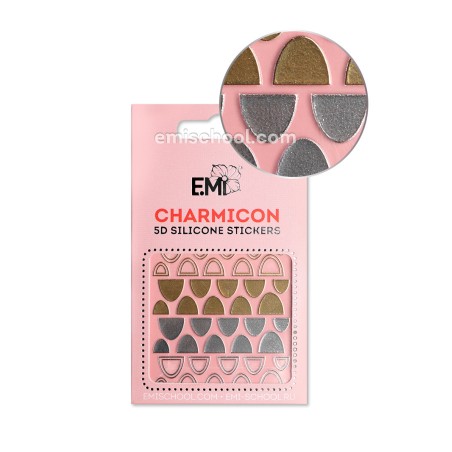 Charmicon 3D Silicone Stickers 95 Lunula