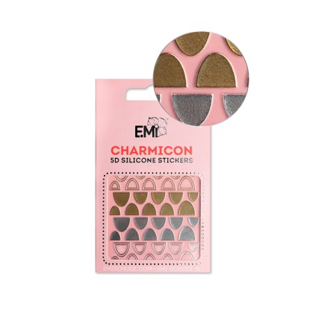 Charmicon 3D Silicone Stickers 95 Lunula