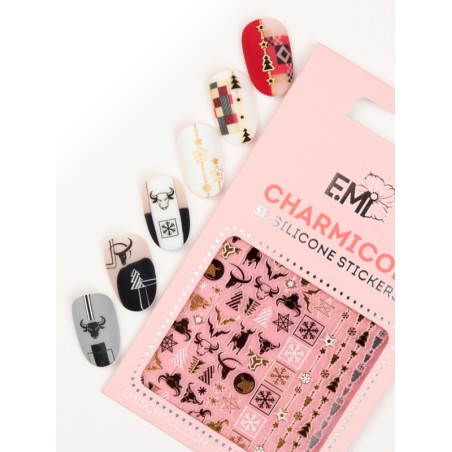 Charmicon 3D Silicone Stickers 148 Christmas Decoration