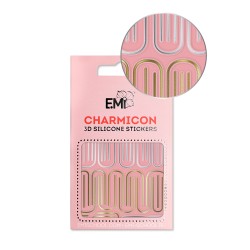 Charmicon 3D Silicone Stickers 147 Bent Lines