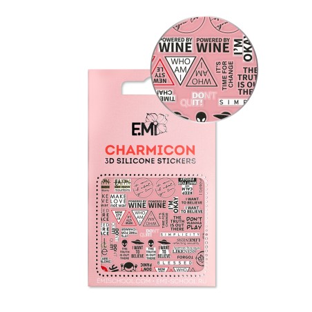 Charmicon 3D Silicone Stickers 141 Street Art