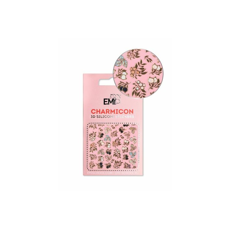 Charmicon 3D Silicone Stickers 137 Twigs and Berries
