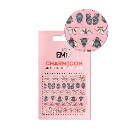Charmicon 3D Silicone Stickers 135 Insects