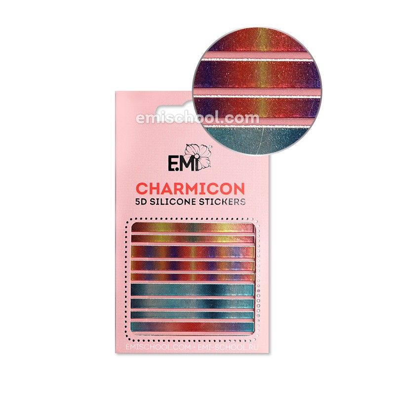 Charmicon 3D Silicone Stickers 102 Lines