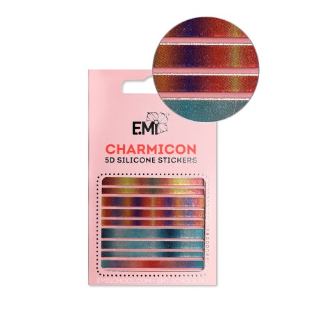 Charmicon 3D Silicone Stickers 102 Lines
