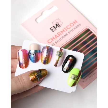 Charmicon 3D Silicone Stickers 102 Lines