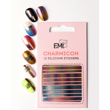 Charmicon 3D Silicone Stickers 102 Lines