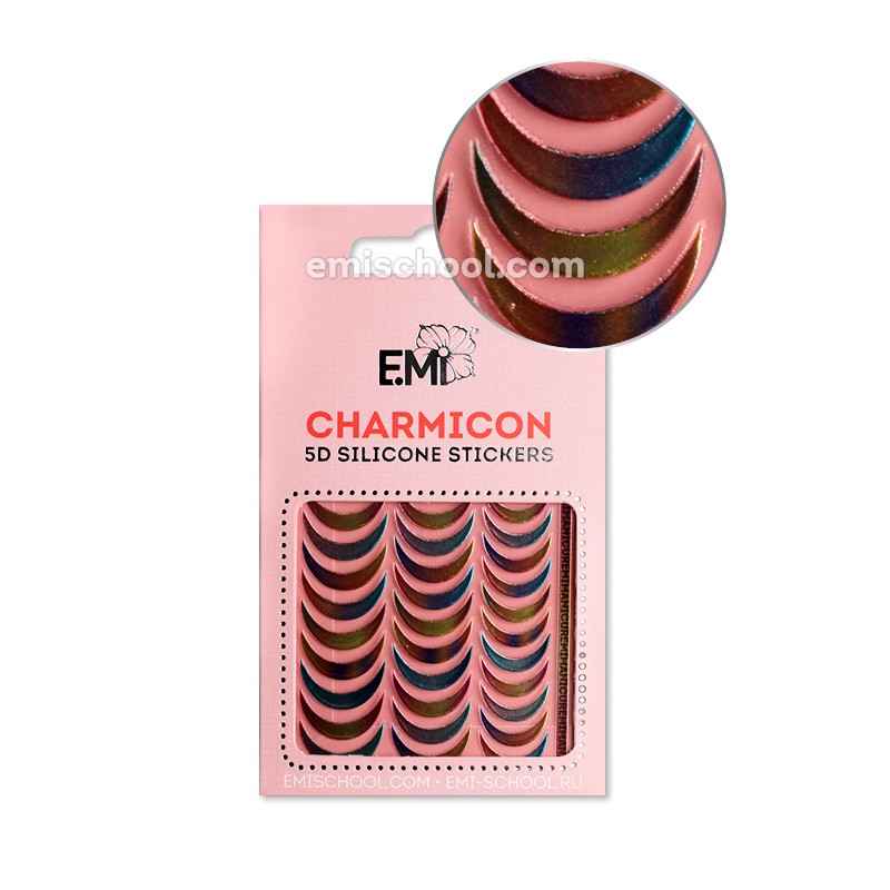 Charmicon 3D Silicone Stickers 101 Lunula
