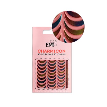 Charmicon 3D Silicone Stickers 101 Lunula