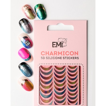 Charmicon 3D Silicone Stickers 101 Lunula