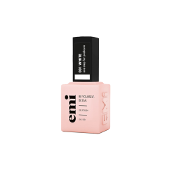 E.MiLac Pedicure White #1 – Vernis Gel Sans Base ni Top | Spécial Pédicure