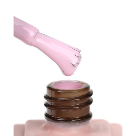 E.MiLac Pedicure Rosy #8 – Vernis Gel 3-en-1 | Application Express