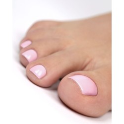 E.MiLac Pedicure Rosy #8 – Vernis Gel 3-en-1 | Application Express