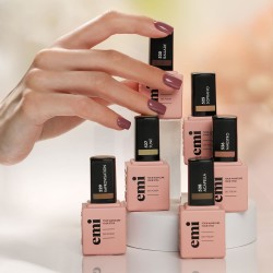 Coffret Vernis Gel Solo – 6 Teintes Beige & Marron avec Cadeaux Décos