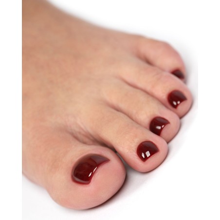 E.MiLac Pedicure Maroon #11 – Vernis Gel Marron 3-en-1