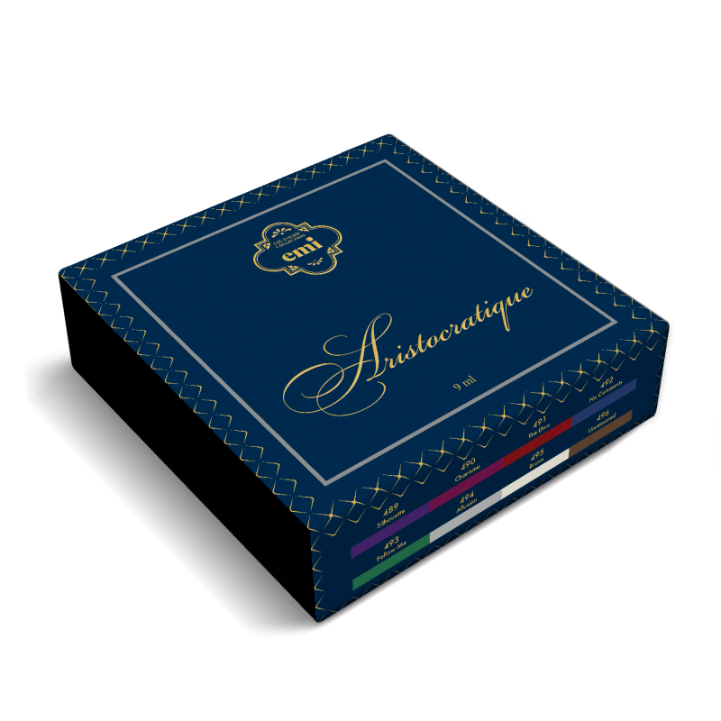 Set E.MiLac Aristocratique 9 ml – Vernis Gel Nobles & Raffinés Automne 2023
