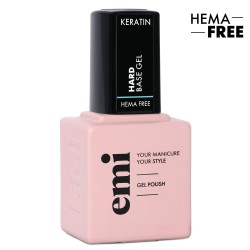 Hard Base Gel Hema Free – Base Gel Renforçante Sans HEMA | E.MiLac
