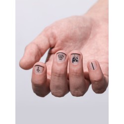 Charmicon 3D Silicone Stickers 182 Gothic