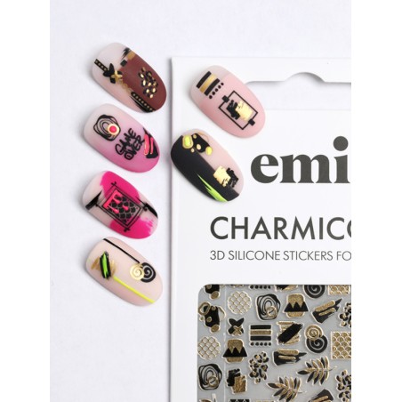 Charmicon 3D Silicone Stickers 187 Accents
