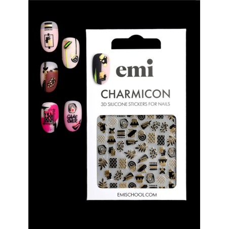 Charmicon 3D Silicone Stickers 187 Accents
