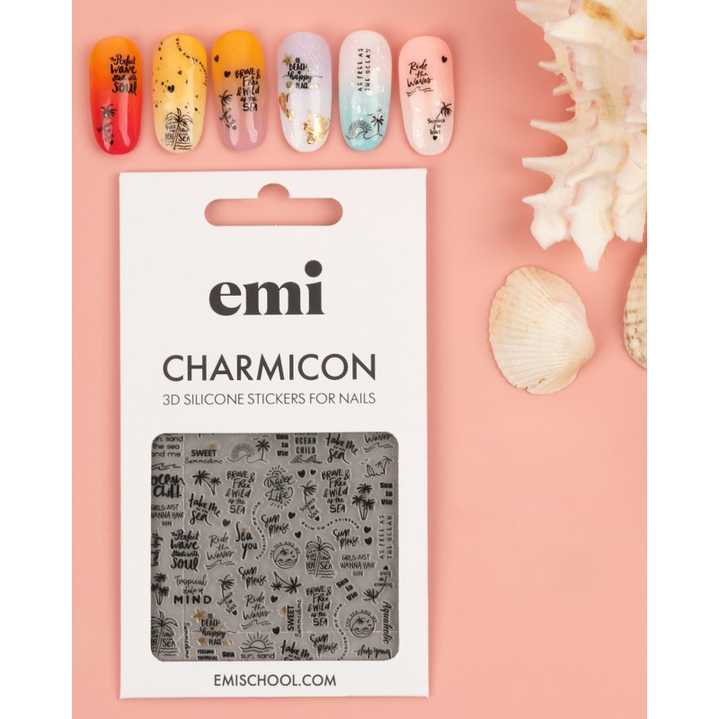 Charmicon 3D Silicone Stickers 234 Summer day