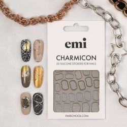 Charmicon 3D Silicone Stickers 241 Abstract chains