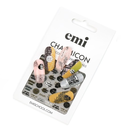 Charmicon 3D Silicone Stickers 242 Dreamy phrases