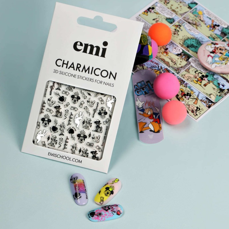 Charmicon 3D Silicone Stickers 247 ?omics