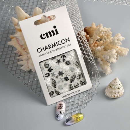 Charmicon 3D Silicone Stickers 250 Reef