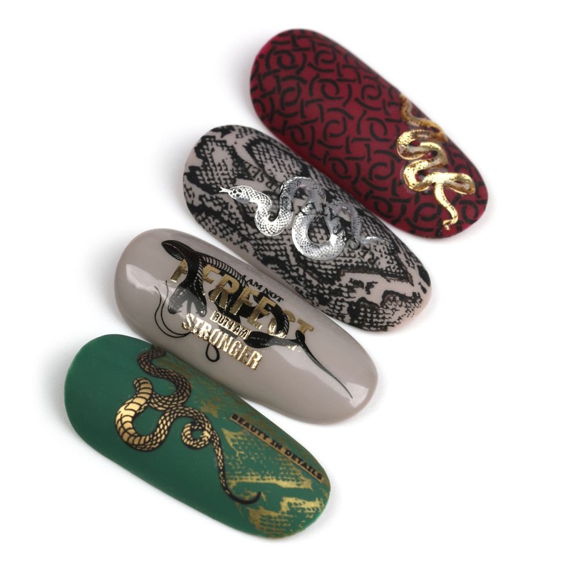 Charmicon 3D Silicone Stickers 259 Snakes