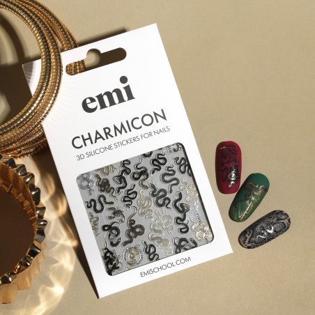 Charmicon 3D Silicone Stickers 259 Snakes