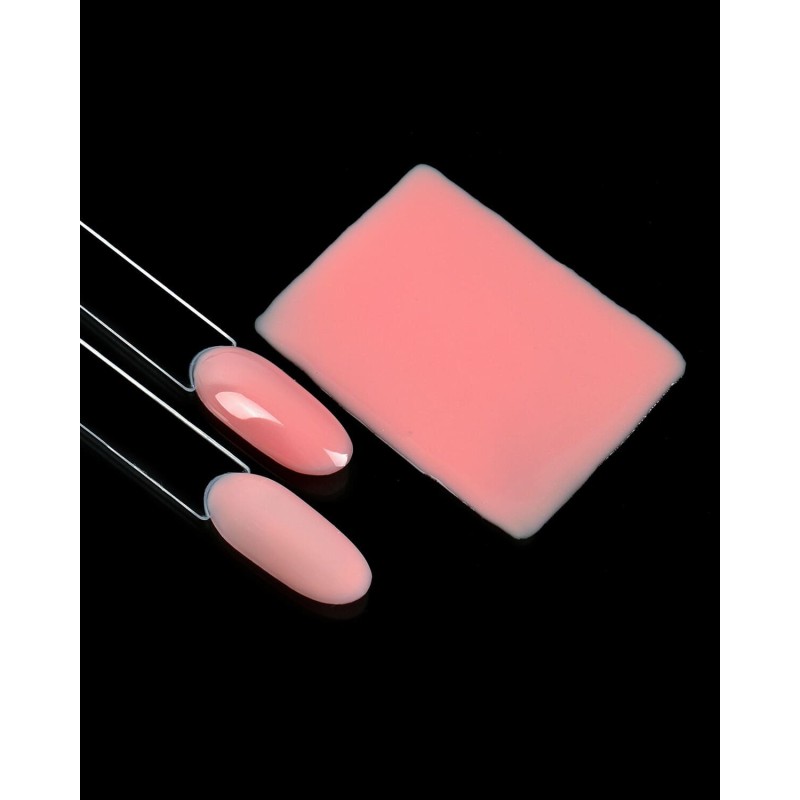 Fiber Base Gel Pastel Salmon #5 – 15 ml | Base Renforçante Teintée | E.MiLac
