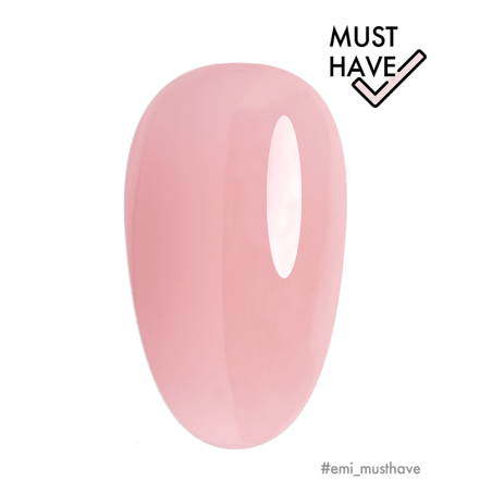 Fiber Base Gel Pastel Salmon #5 – 15 ml | Base Renforçante Teintée | E.MiLac
